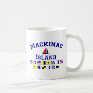 Mackinac ö kaffemugg