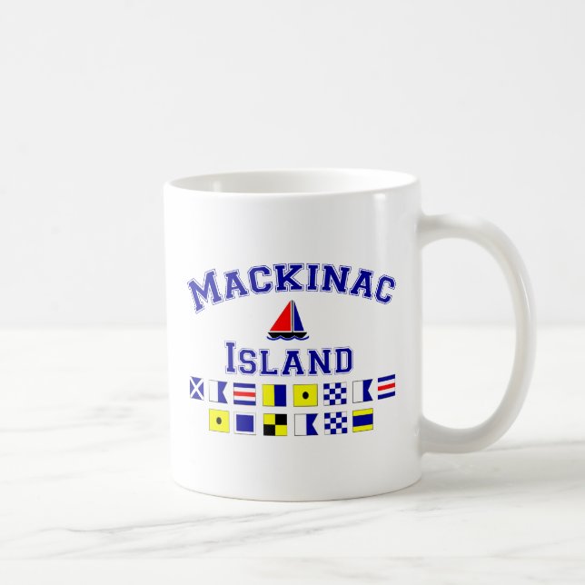 Mackinac ö kaffemugg (Höger)