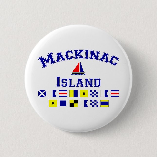 Mackinac ö knapp (Framsida)