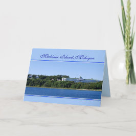 Mackinac ö, Michigan, kort