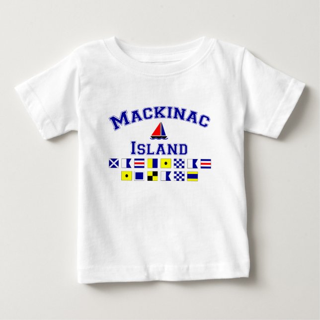 Mackinac ö t-shirt (Framsida)