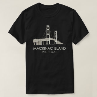 Mackinac Öbro Michigan Underbar Sjöar Huron T Shirt