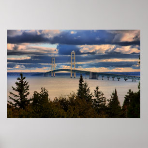 Mackinac överbryggar #1060 poster