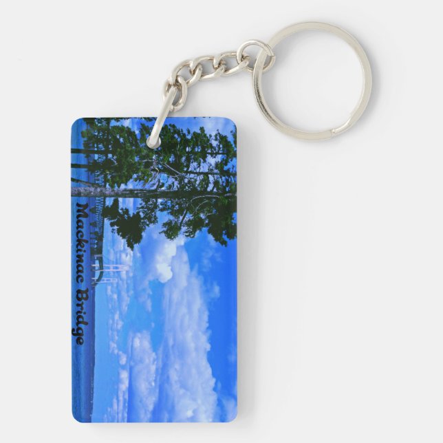 Mackinac överbryggar Michigan (Baksidan)