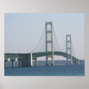 Mackinac överbryggar poster