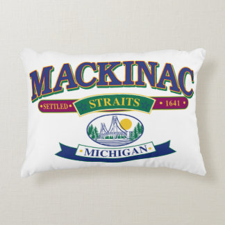 Mackinacön Straits Prydnadskudde
