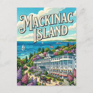 Mackinacön Vykort