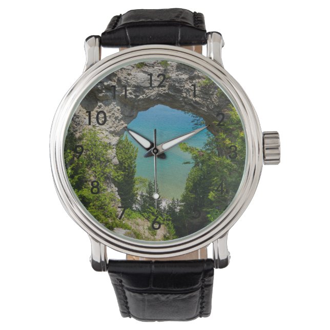 Mackinacs Arch Sten Armbandsur (Framsida)