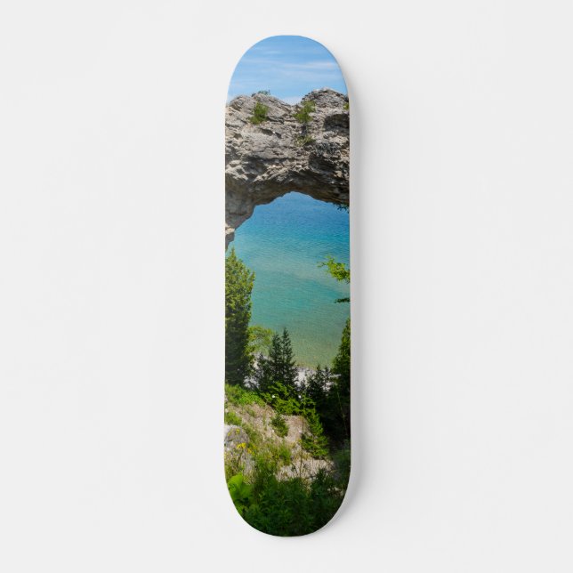 Mackinacs Arch Sten Skateboard Bräda 20,5 Cm (Framsida)
