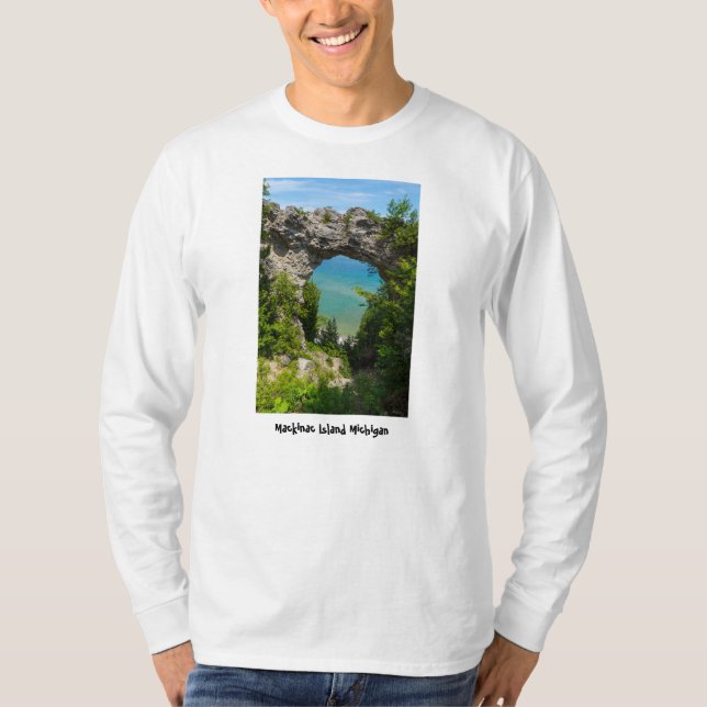 Mackinacs Arch Sten T Shirt (Framsida)