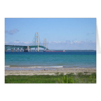 Mackinaw Bridge Hälsningskort