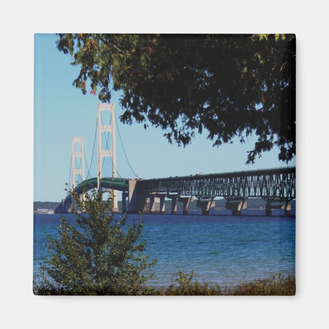 Mackinaw Bridge Magnet (Framsidan)
