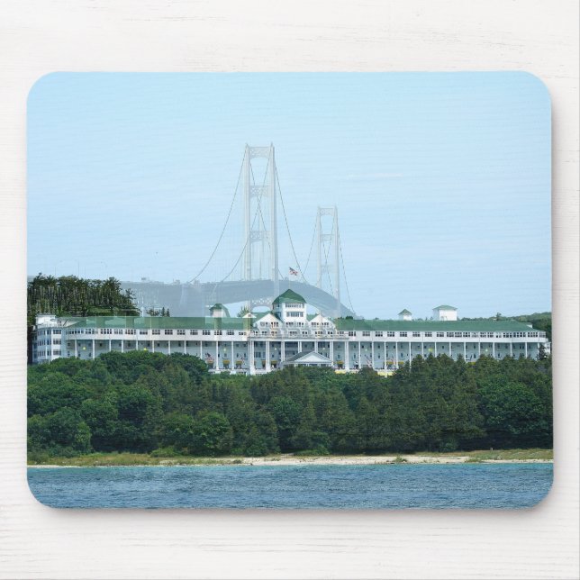 Mackinaw Bridge Mousepad Musmatta (Framsidan)