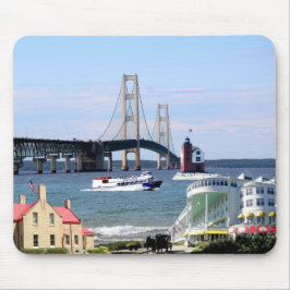 Mackinaw Bridge Mousepad Musmatta