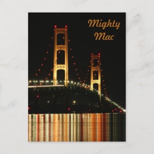 Mackinaw Bridge Vykort
