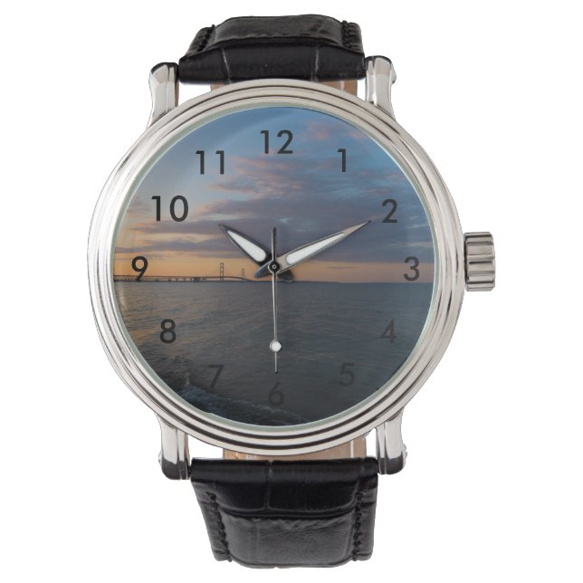Mackinaw City Dusk Armbandsur (Framsida)