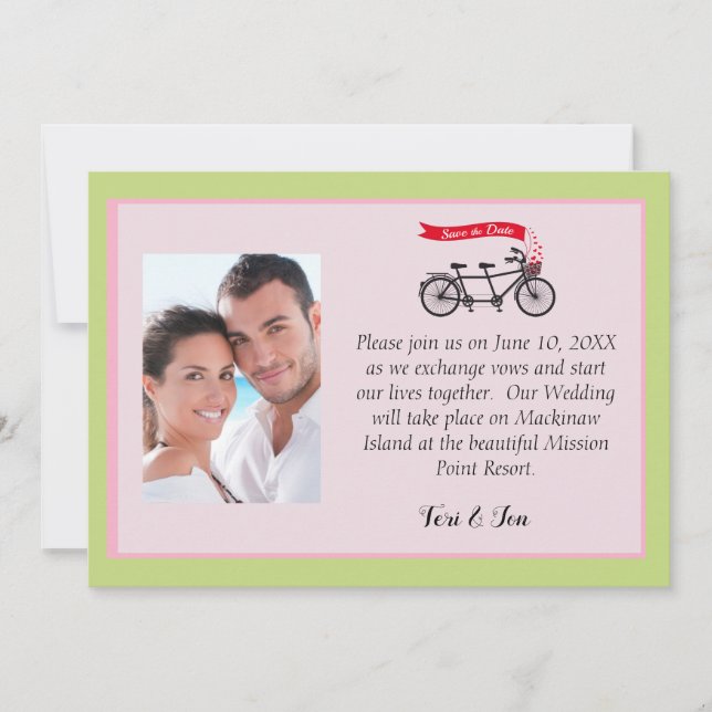 Mackinaw Island Spara datumet (Framsida)