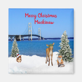 Mackinaw jul Magnet