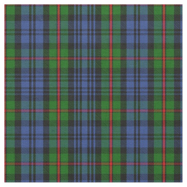 MacKinlay Tartantryck Tyg (Närbild)