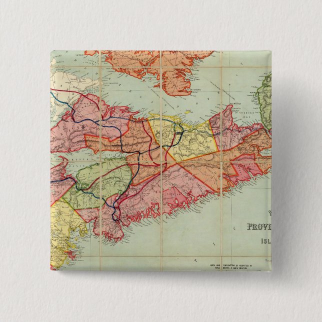 Mackinlay's karta i provinsen Nova Scotia 4 Knapp (Framsida)