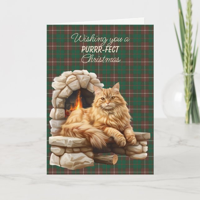 MacKinnon Klan Tartan Helgdag Card Helgkort (Framsida)