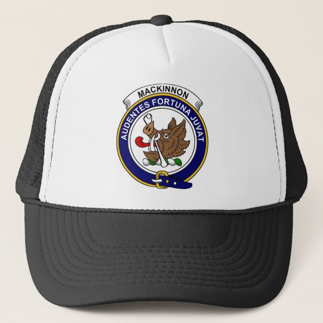 MacKinnon klanemblem Truckerkeps (Framsida)