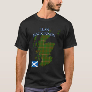 Mackinnon Scottish Klan Tartan Scotland T Shirt