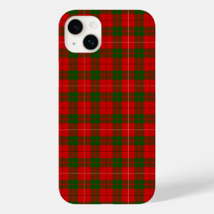 MacKinnon tartan Red grönt plaid