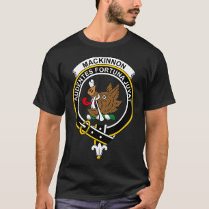 MacKinnon Vapensköld Tartan Klan Scottish Klan T Shirt