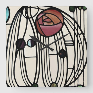 MACKINTOSH FYRKANTIG KLOCKA