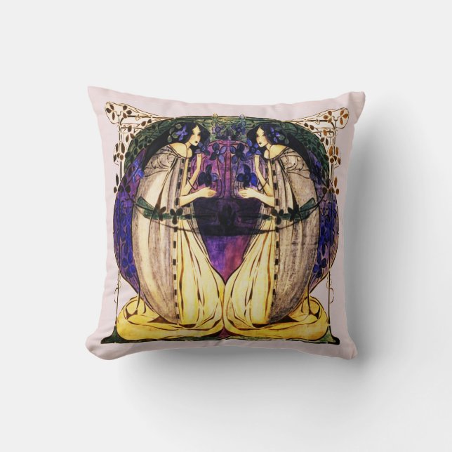 Mackintosh Maidens Kudde (Framsida)