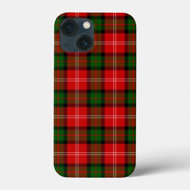 MacKintosh-rödfärgad grönt plaid (Baksida)