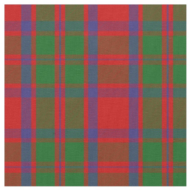 MacKintosh Tartantryck Tyg (Närbild)