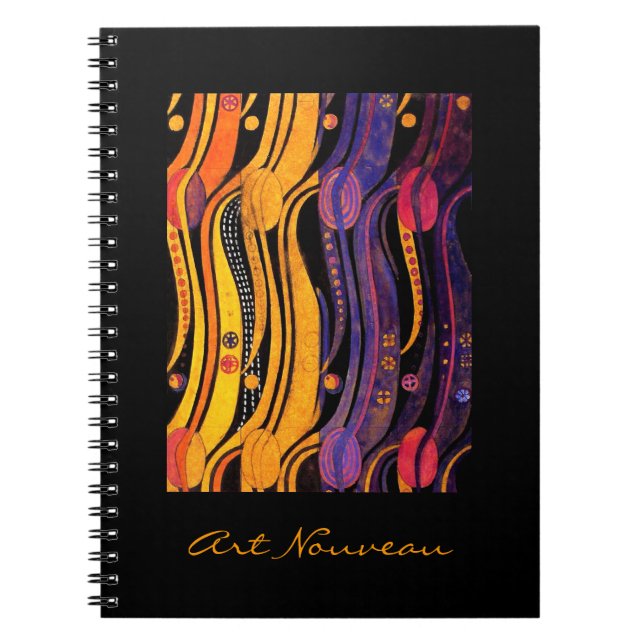 Mackintosh: Tulpandesign Anteckningsbok (Framsidan)