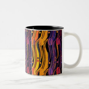 Mackintosh: Tulpandesign Två-Tonad Mugg