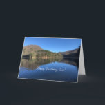 Mäcklig Sjö-scenery, son, födelsedagskort. Kort<br><div class="desc">Ett fantastiskt och imponerande kort är det här lilla Son's Birthday Card! Ett mycket enkelt och meningsfullt budskap till er son,  som visar sig vara sextio. Bästa Önskemål från dig som föräldrar. Namn och år kan anpassas.</div>