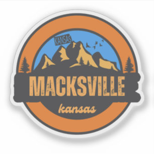 Macksville, Kansas Klistermärken