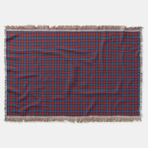 MacLachlan Klan Red och Royal Blue Tartan