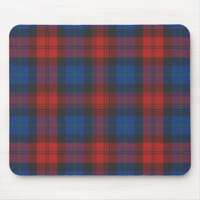 MacLachlan/McLaughlin Tartan Mousepad Musmatta (Framsidan)