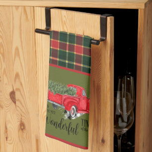MacLachlan Old Modern Original Tartan-jul Kökshandduk