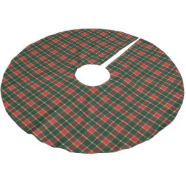MacLachlan Old Modern Scottish Tartan Julgransmatta Borstad Polyester