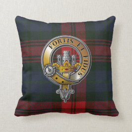 MacLachlan Tartan & Badge Kudde