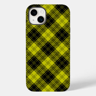 MacLachlan tartan gult svart plaid