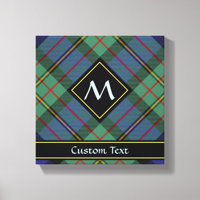 MacLaren Clan Tartan Canvastryck (Framsida)