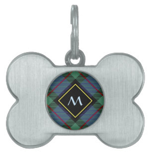 MacLaren Clan Tartan ID-bricka Husdjur