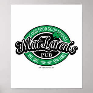 MacLarens Pub Poster