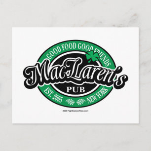 MacLaren's Pub Vykort
