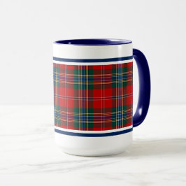 MacLean of Duart Klan Tartan Mugg