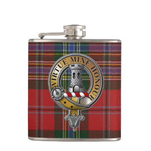 MacLean Tartan & Badge Fickplunta