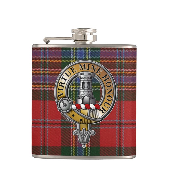 MacLean Tartan & Badge Fickplunta (Framsidan)